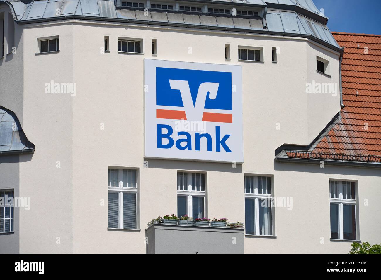 Berliner Volksbank, Kottbusser Damm, Neukölln, Berlin, Deutschland Stockfoto