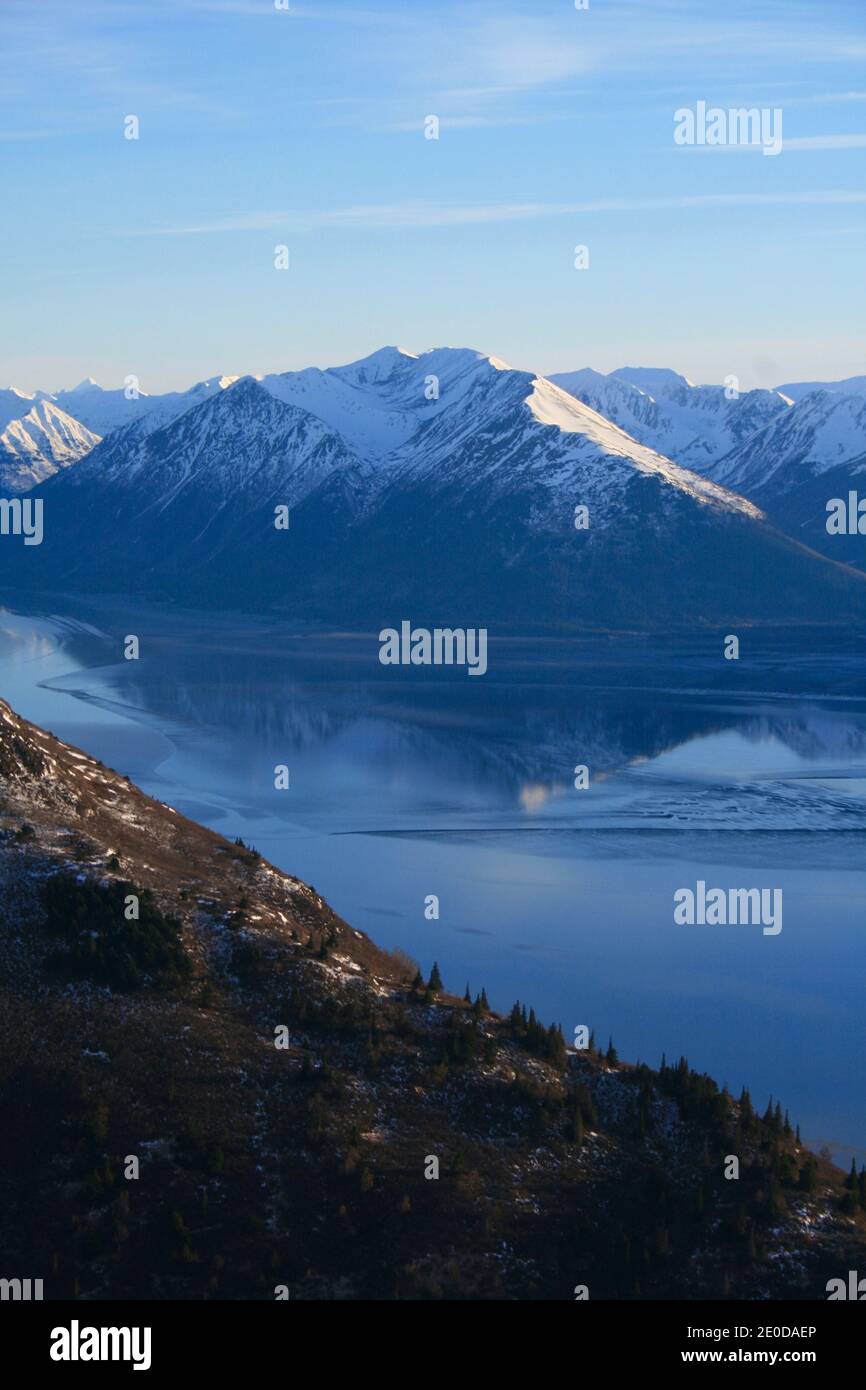 Aussicht von Alaska Stockfoto