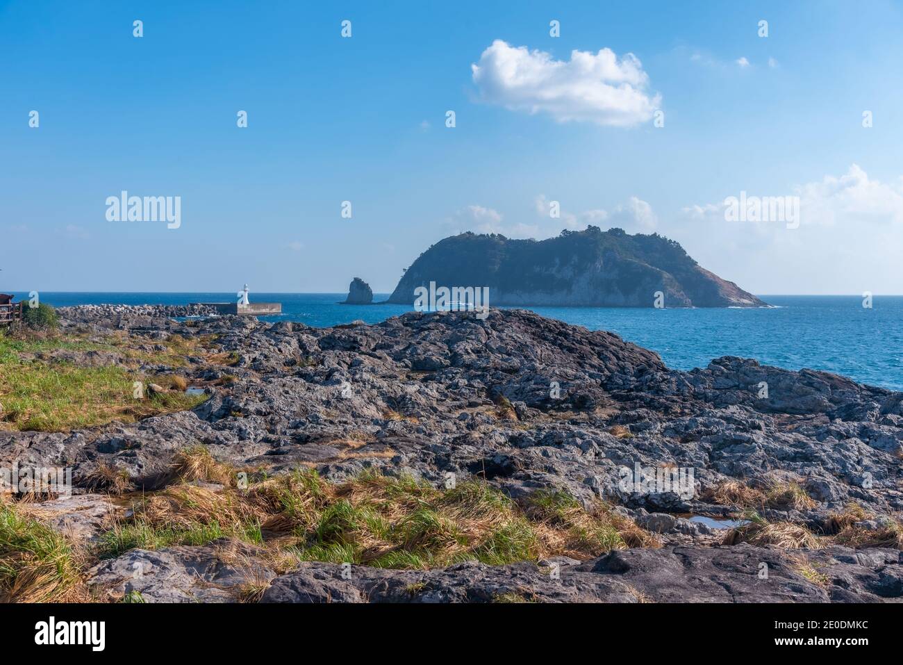 Munseom Insel in Repulic von Korea Stockfoto