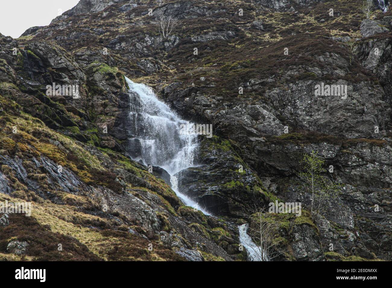 Glen Clova ist ein bemerkenswertes vergletschtes Tal im Westen Teil der Angus Region von Schottland Stockfoto