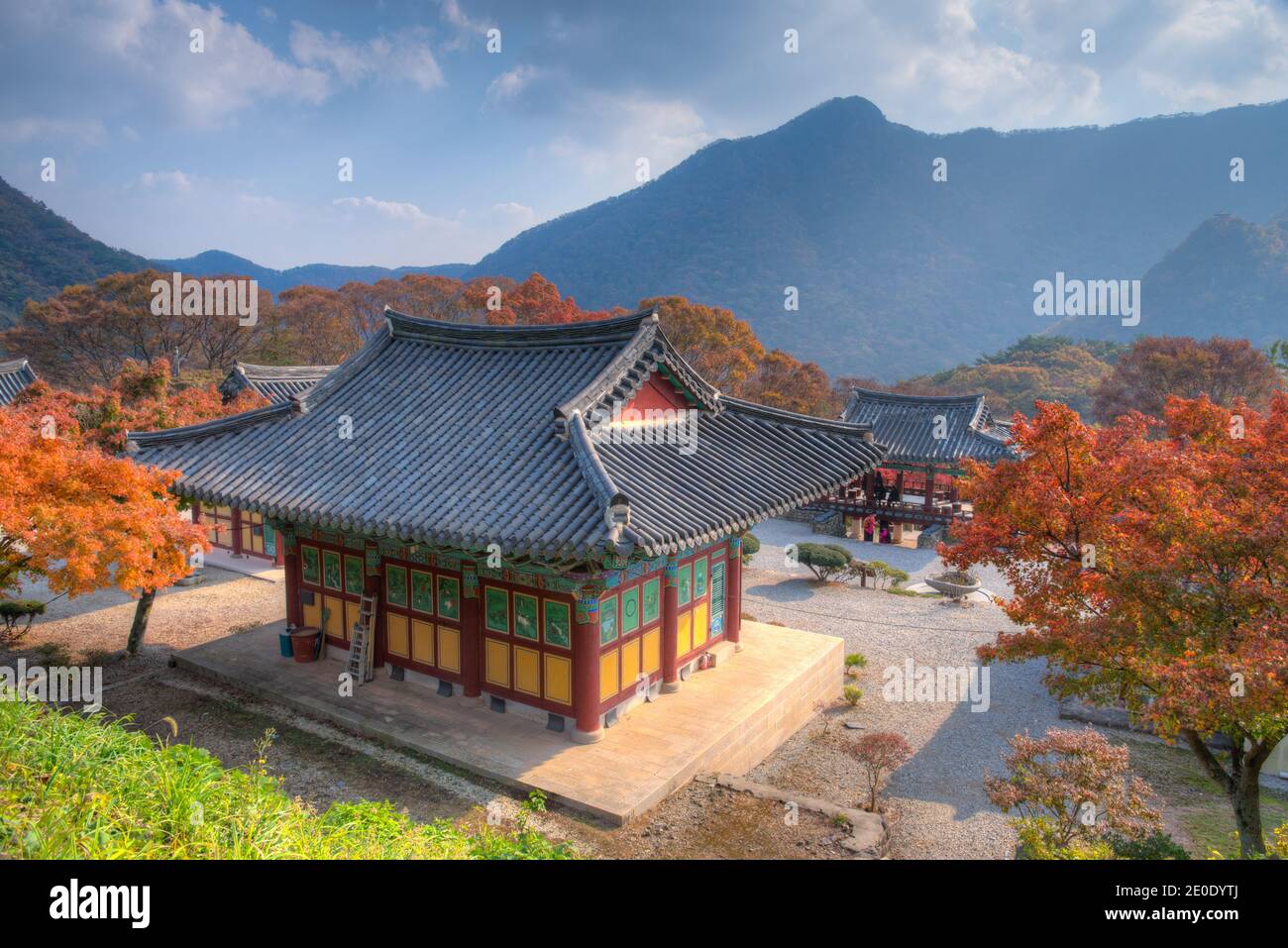 Byeongnyeonam Tempel am naejangsan Nationalpark in der republik Korea Stockfoto