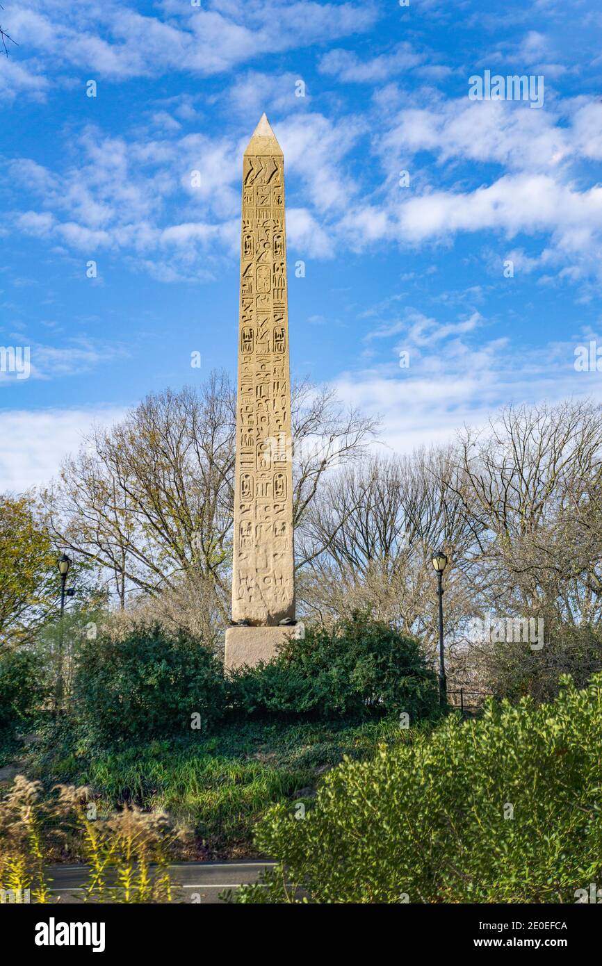Cleopatra's Needle, Central Park, New York City, New York, USA Stockfoto