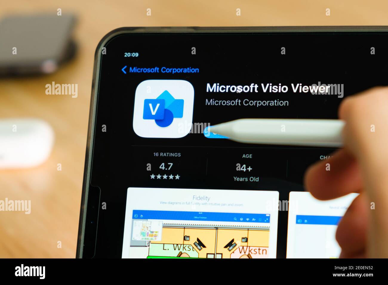 Microsoft visio logo -Fotos und -Bildmaterial in hoher Auflösung – Alamy