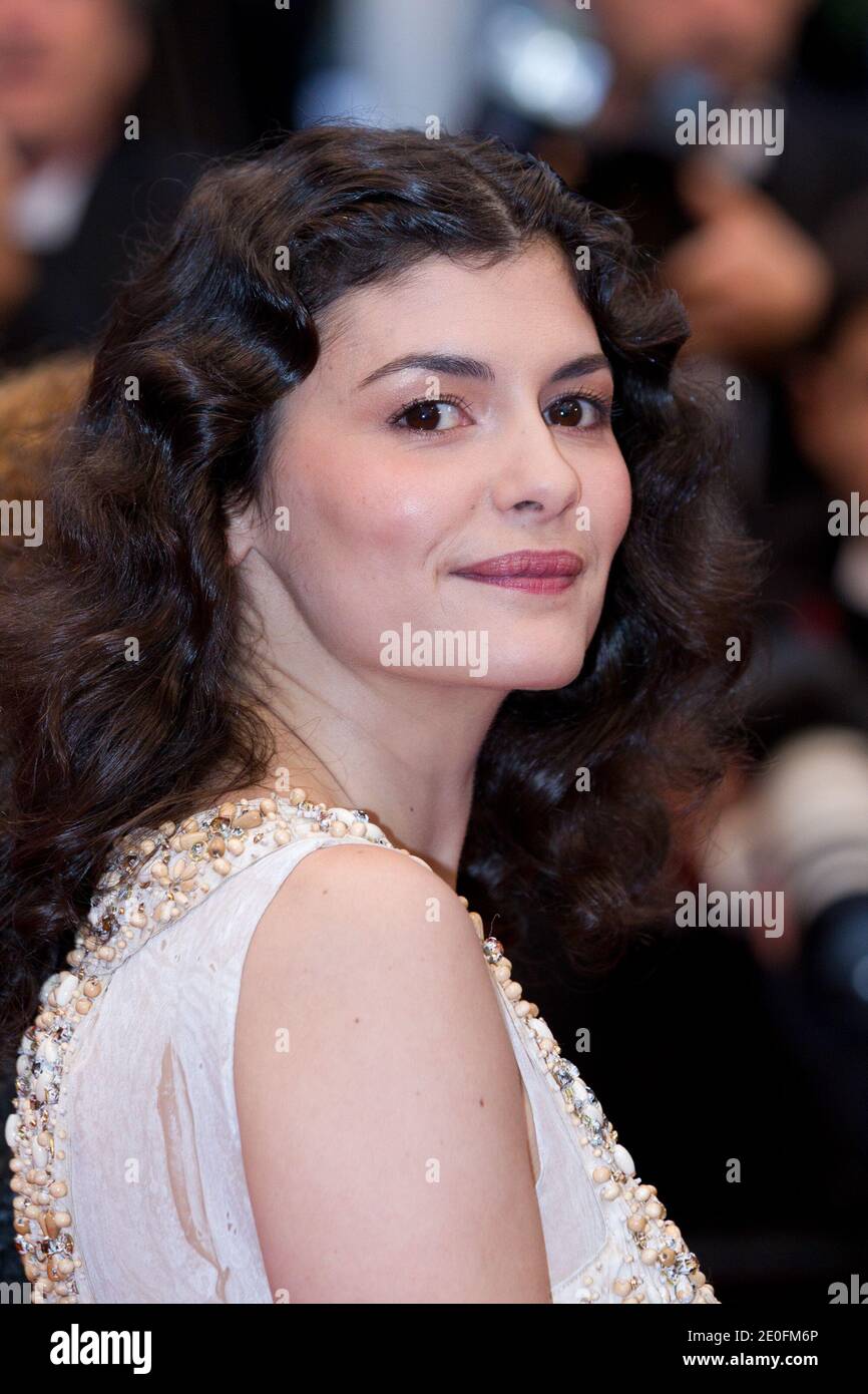 Audrey Tautou bei der Abschlussfeier und der Premiere von "Therese Desqueyroux" während der 65. Jährlichen Filmfestspiele von Cannes am 27. Mai 2012 in Cannes, Frankreich. Foto von Frederic Nebinger/ABACAPRESS.COM Stockfoto