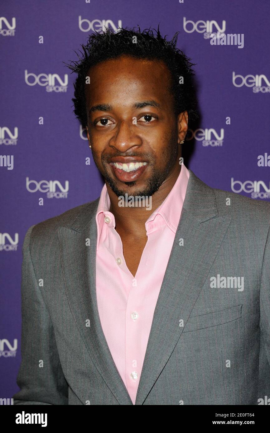 Sidney Govou Teilnahme an Bein Sport tv Launching Party im Theater de Chaillot , in Paris, Frankreich am 1. juni 2012. Foto von Alban Wyters/ABACAPRESS.COM Stockfoto