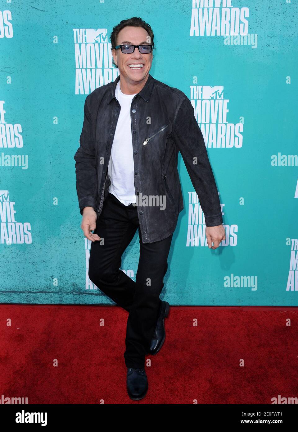 Jean-Claude Van Damme nimmt an den MTV Movie Awards 2012 Teil, die am 3. Juni 2012 im Gibson Theatre in Universal City, Los Angeles, CA, USA, verliehen wurden. Foto von Lionel Hahn/ABACAPRESS.COM Stockfoto