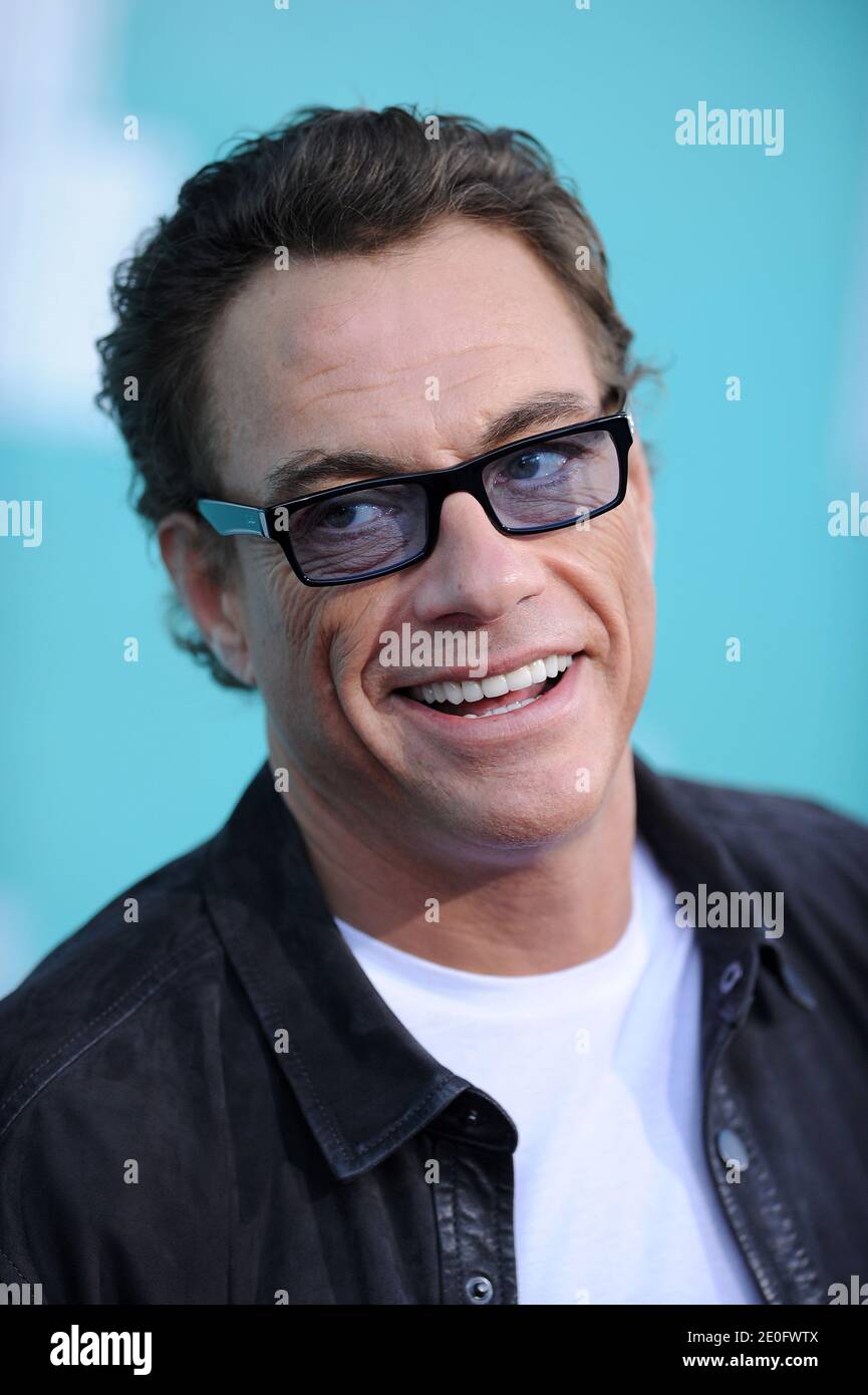 Jean-Claude Van Damme nimmt an den MTV Movie Awards 2012 Teil, die am 3. Juni 2012 im Gibson Theatre in Universal City, Los Angeles, CA, USA, verliehen wurden. Foto von Lionel Hahn/ABACAPRESS.COM Stockfoto