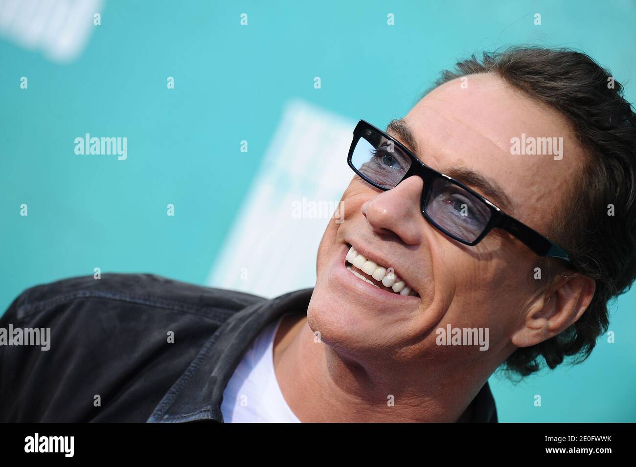 Jean-Claude Van Damme nimmt an den MTV Movie Awards 2012 Teil, die am 3. Juni 2012 im Gibson Theatre in Universal City, Los Angeles, CA, USA, verliehen wurden. Foto von Lionel Hahn/ABACAPRESS.COM Stockfoto