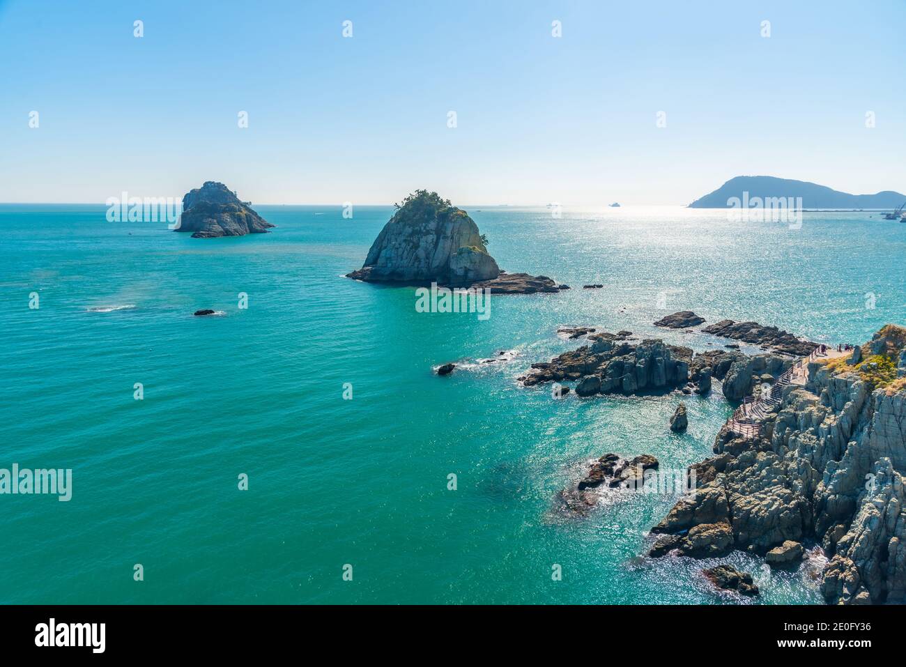 Oryukdo Insel in der Nähe von busan, republik korea Stockfoto