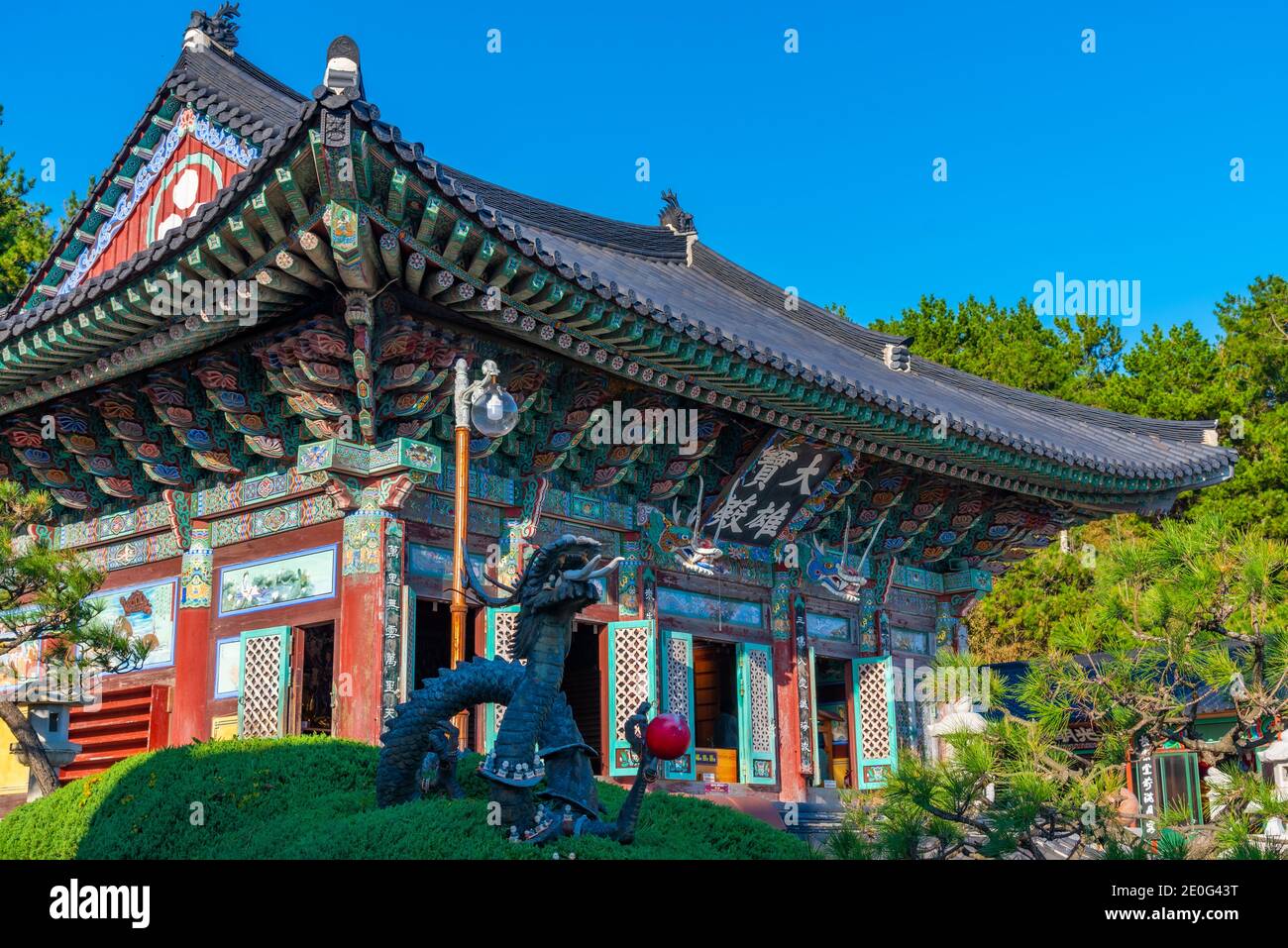 Haedong Yonggungsa Tempel in Busan, republik Korea Stockfoto