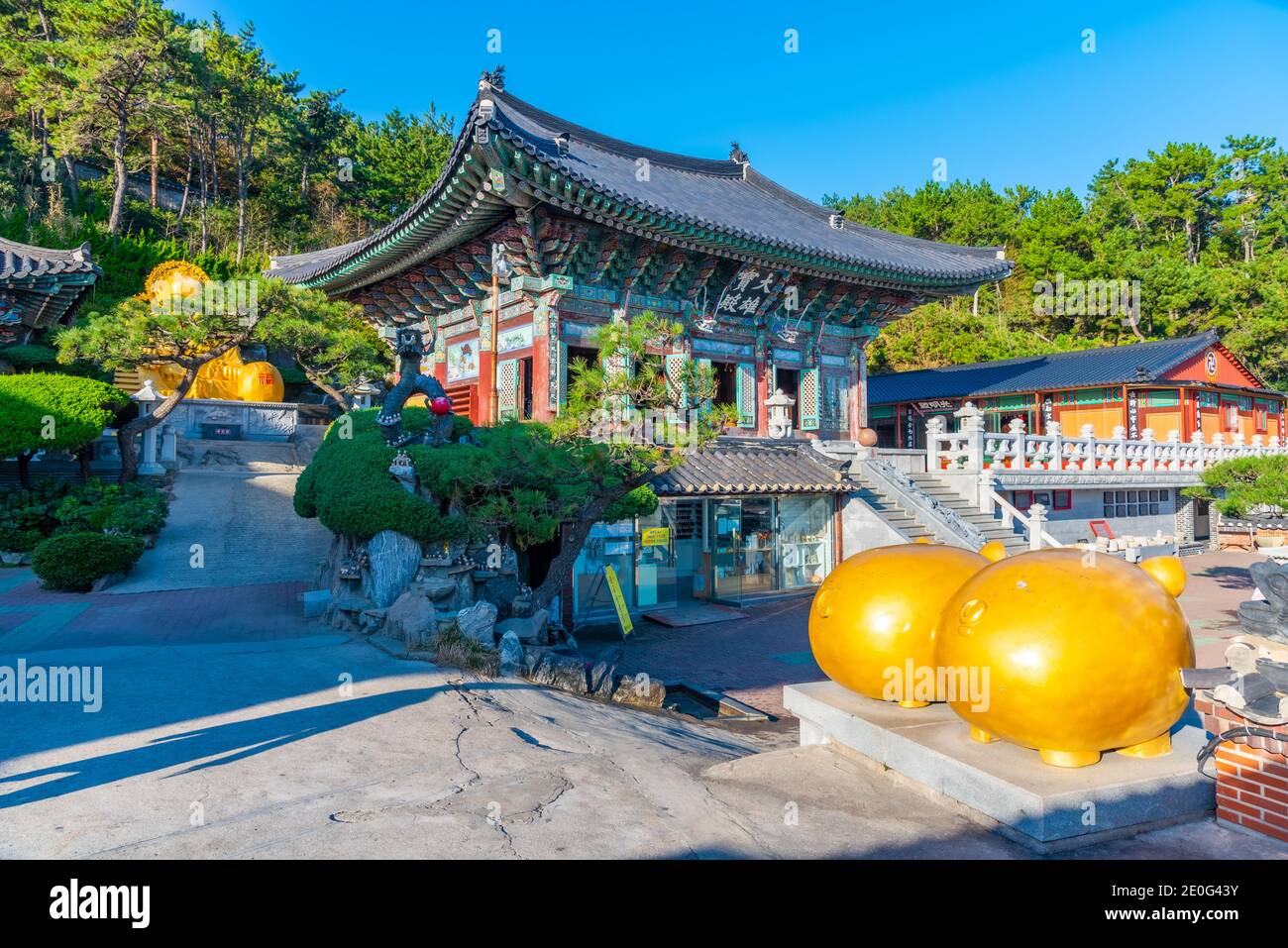 Haedong Yonggungsa Tempel in Busan, republik Korea Stockfoto