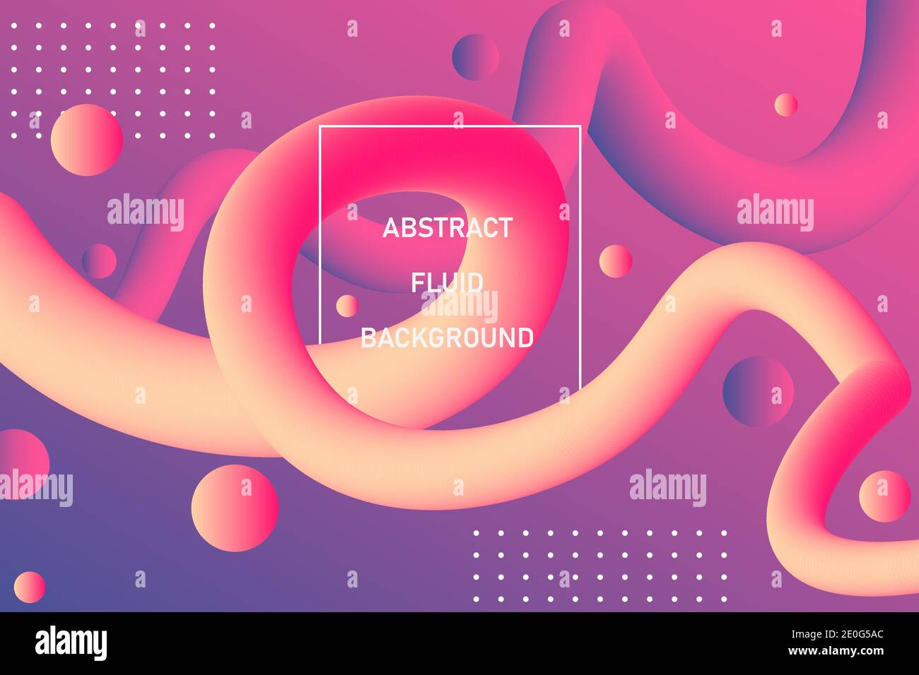 Abstrakt bunten Hintergrund Flüssigkeit Design Stock Vektor
