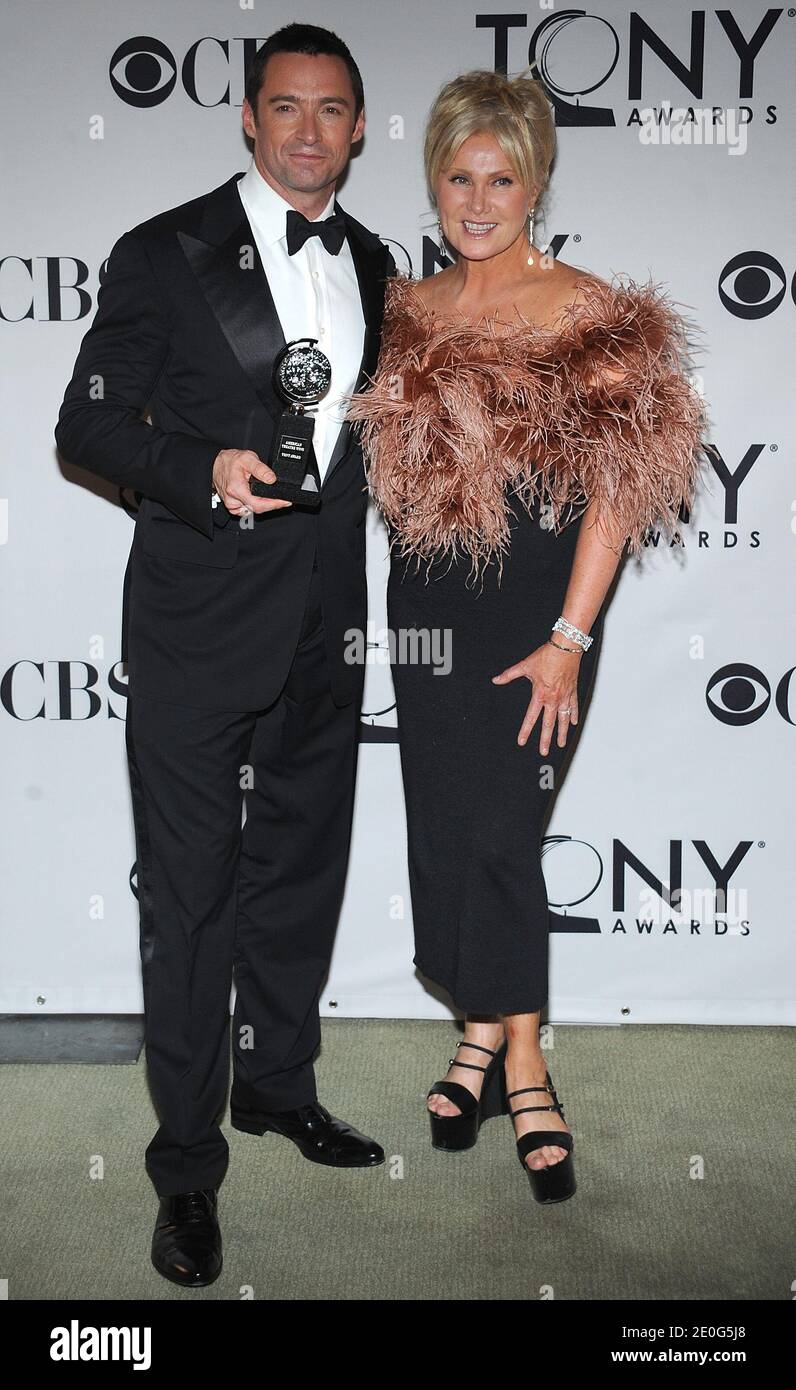 Hugh Jackman und Deborra Furness bei den 66. Jährlichen Tony Awards im Beacon Theater in New York City, NY, USA am 10. Juni 2012. Foto von Brad Barket/ABACAPRESS.COM Stockfoto