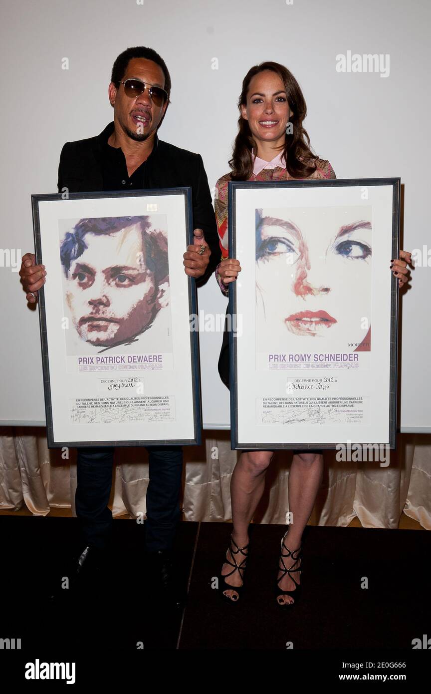 Berenice Bejo und Joey Starr nahmen an den Romy Schneider und Patrick