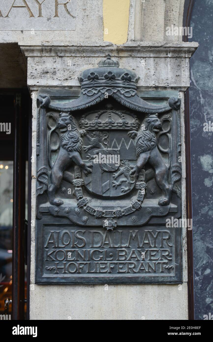 Dallmayr Delikatessenhaus, Dienerstrasse , München, Bayern, Deutschland Stockfoto