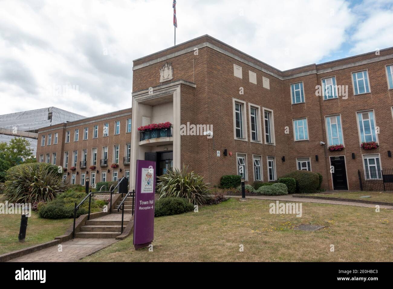 Maidenhead Town Hall, Maidenhead, Berkshire, Großbritannien. Stockfoto