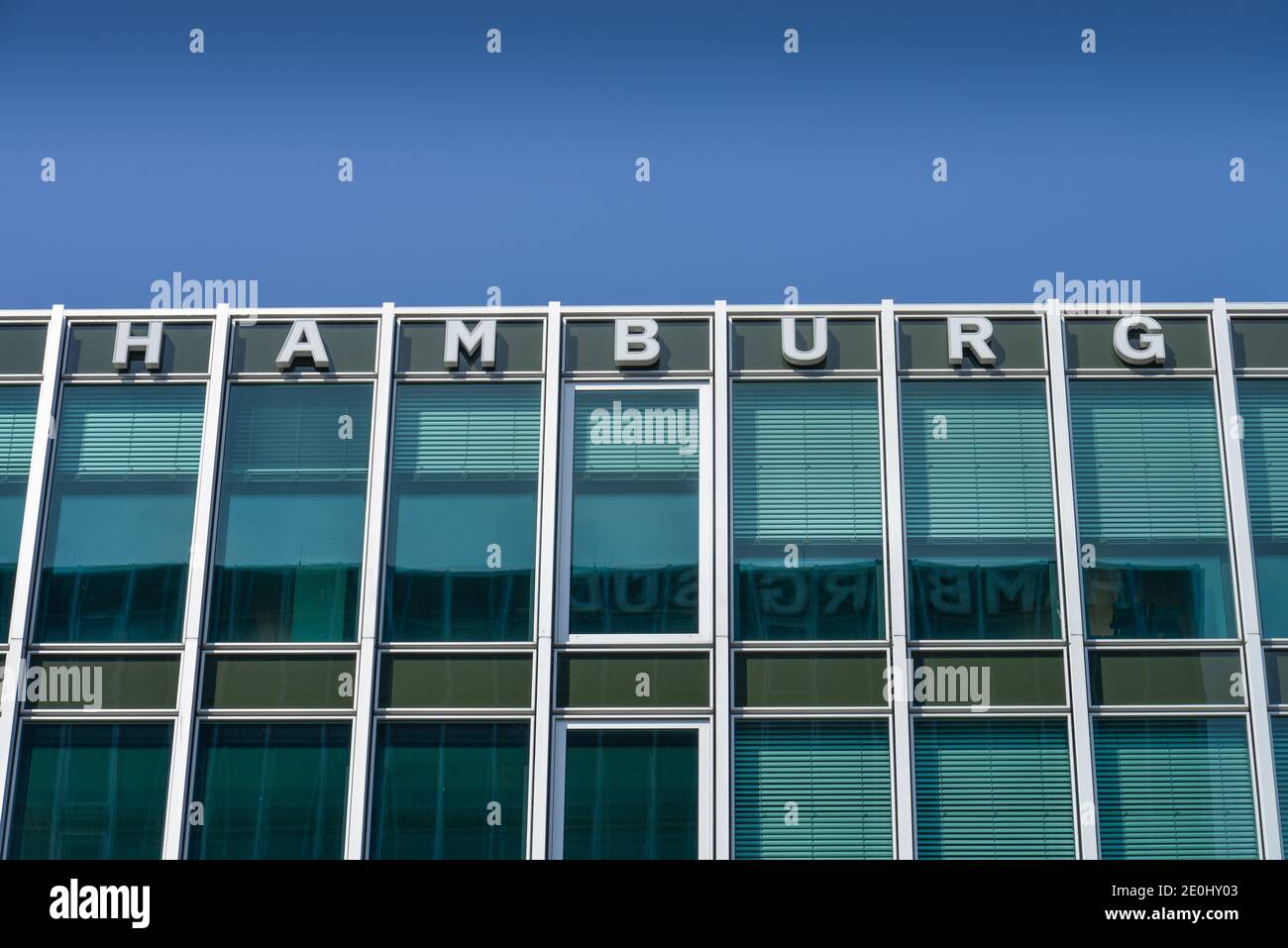 Die Reederei Hamburg Süd, Willy-Brandt-Straße, Hamburg, Deutschland Stockfoto