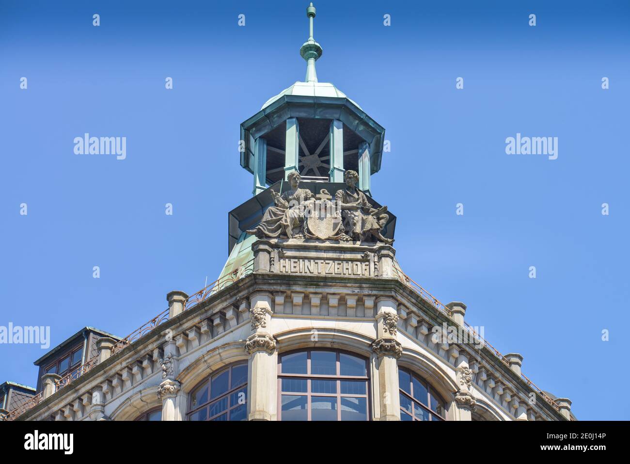 Kontorhaus Heintzehof, Alstertor, Hamburg, Deutschland Stockfoto