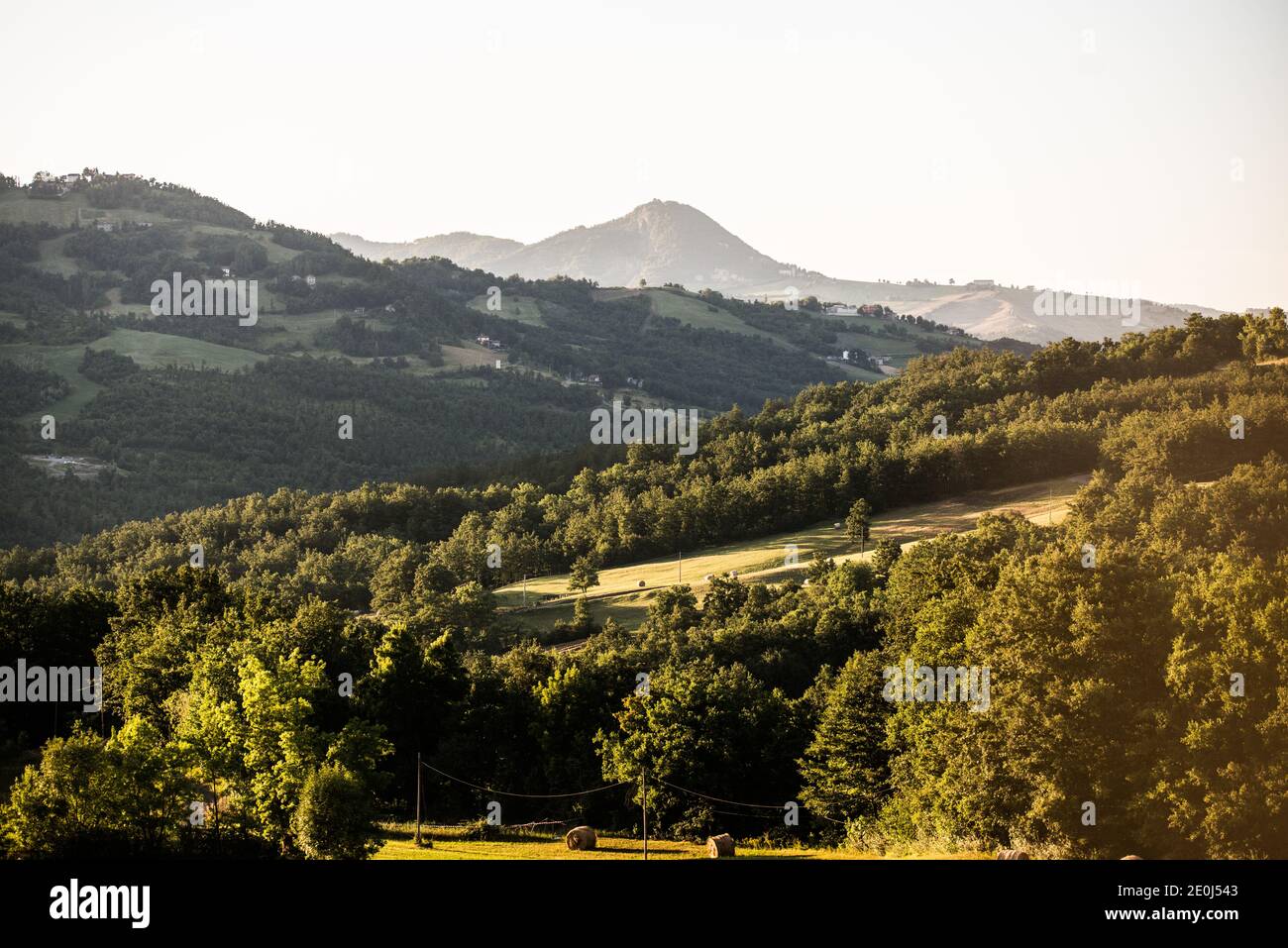 appennino emiliano, Fanano Stockfoto