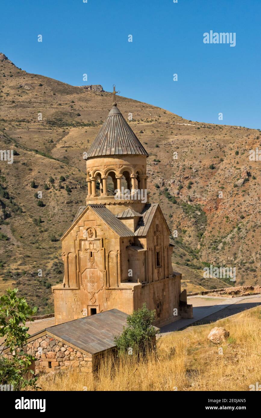 Kloster Noravank, Amaghu-Tal, Provinz Vayots Dzor, Armenien Stockfoto