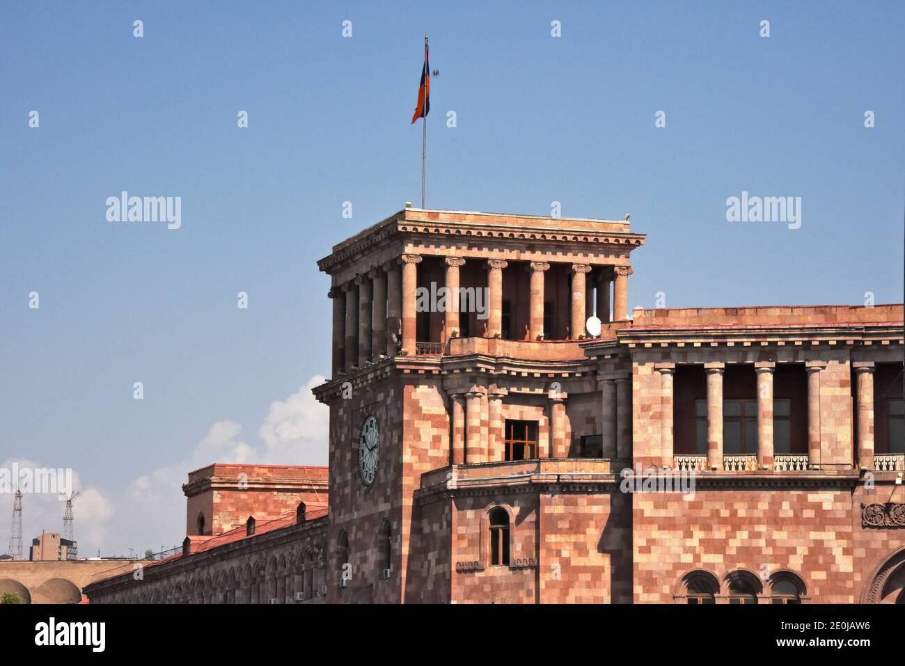Regierungsgebäude, Eriwan, Armenien Stockfoto