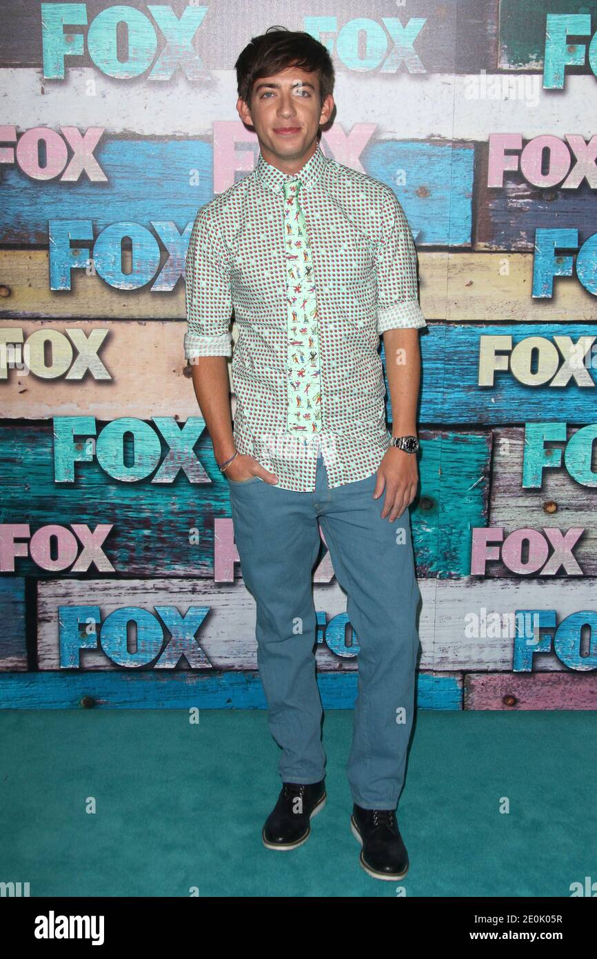 Kevin McHale bei der FOX TCA All-Star Party 2012, die am 23. Juli 2012 auf dem Sunset Blvd. In Hollywood, Los Angeles, CA, USA stattfand. Foto von Krista Kennel/ABACAPRESS.COM Stockfoto