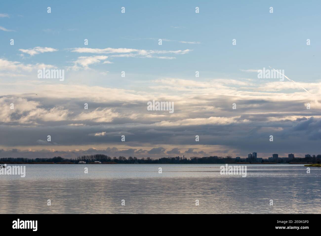 Bergse Plas Stockfoto