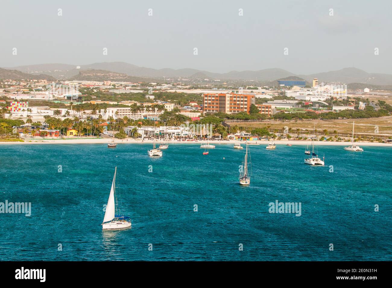 Curacao International Airport, Willemstad, Curacao Stockfotografie Alamy