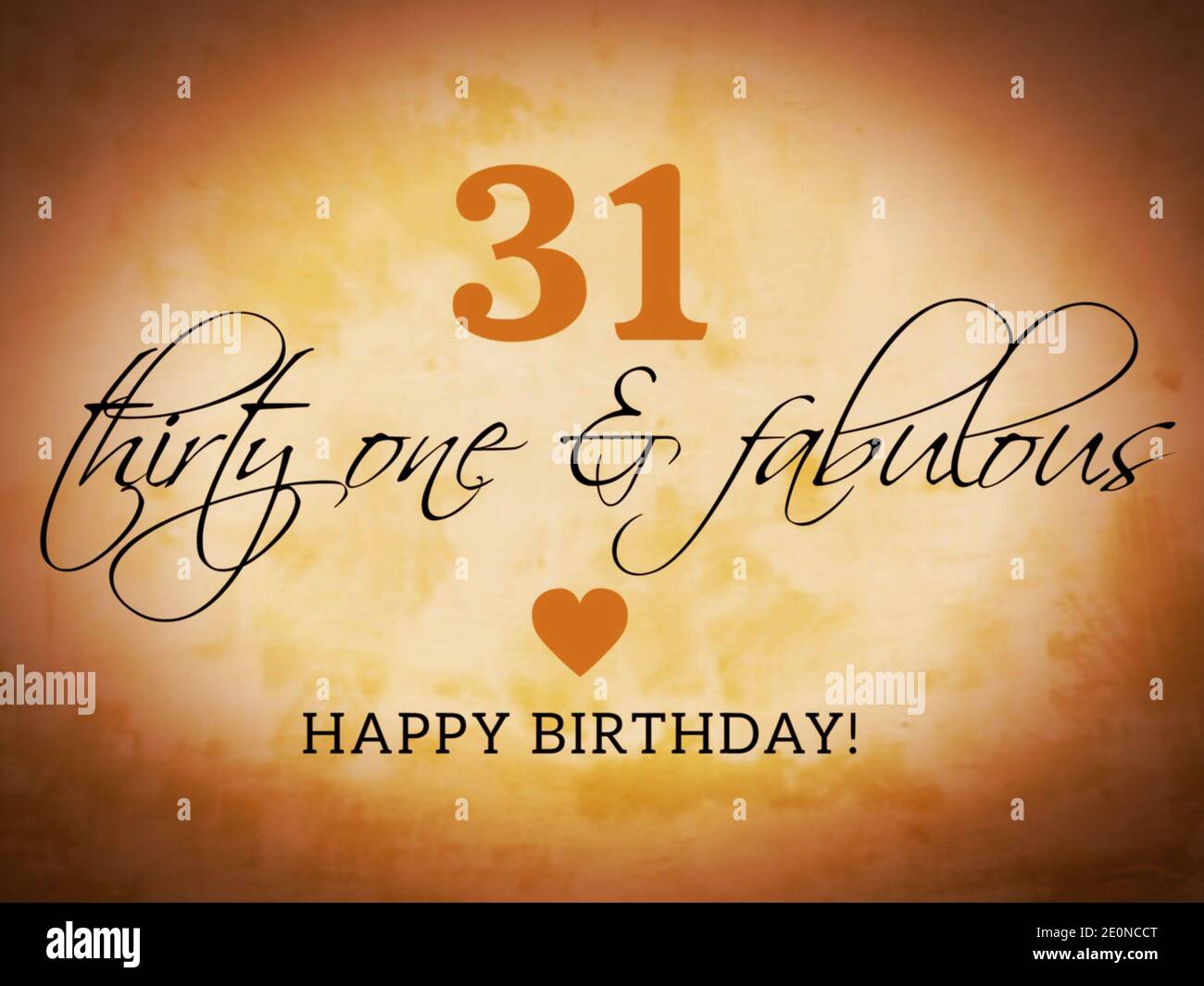Retro Happy Birthday Karte Illustration Stockfoto