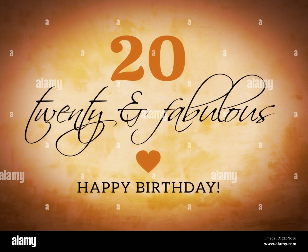 Retro Happy Birthday Karte Illustration Stockfoto