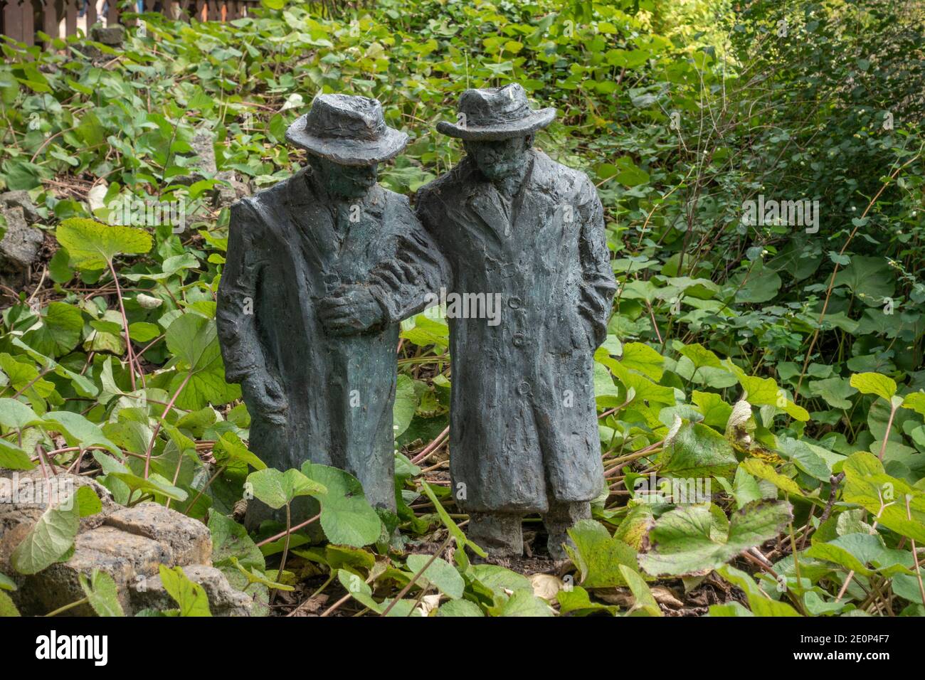 „Vintage Boys“ von Lydia Karpinska, Ray Mill Island, River Thames, Maidenhead, Berkshire, Großbritannien. Stockfoto