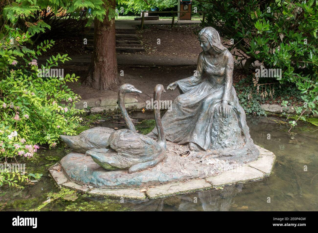 'The Companions' von Eunice Goodman, Ray Mill Island, River Thames, Maidenhead, Berkshire, Großbritannien. Stockfoto
