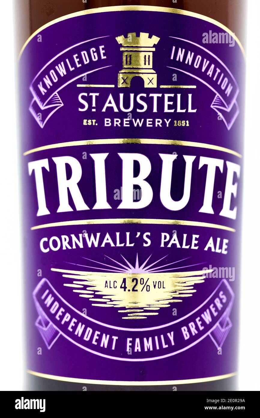 St Austell Tribute Stockfoto