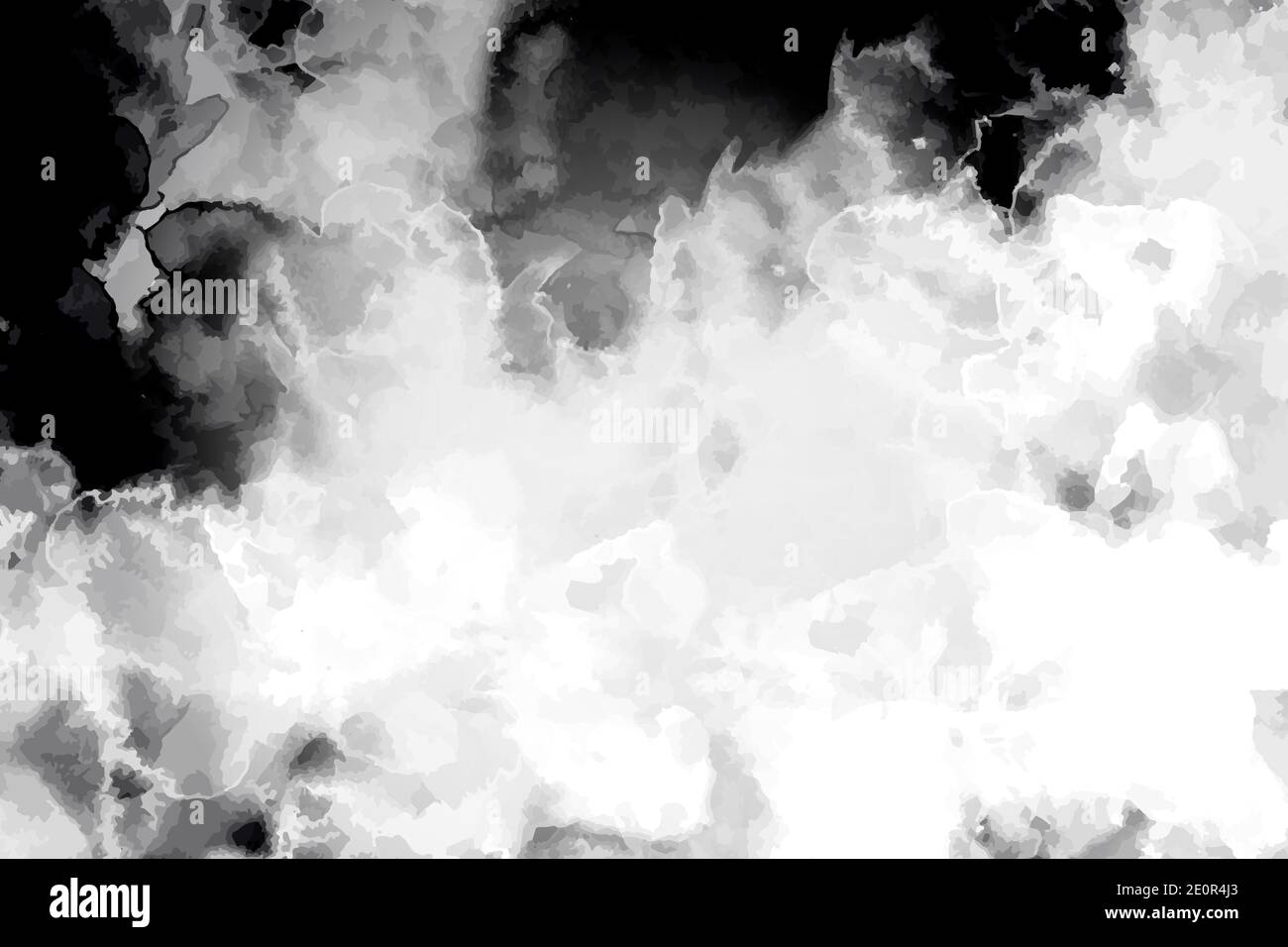 Aquarell gemalter Hintergrund. Moderne Kunst. Farbenfrohe zeitgenössische Kunstwerke. Farbstriche der Farbe. Stock Vektor