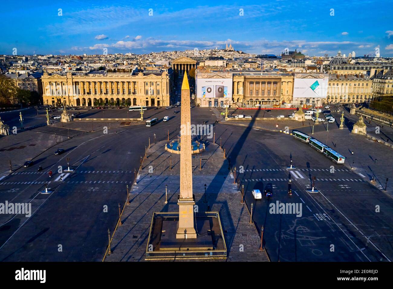 Frankreich, Paris (75), Place de la Concorde, von der UNESCO zum Weltkulturerbe erklärt Stockfoto