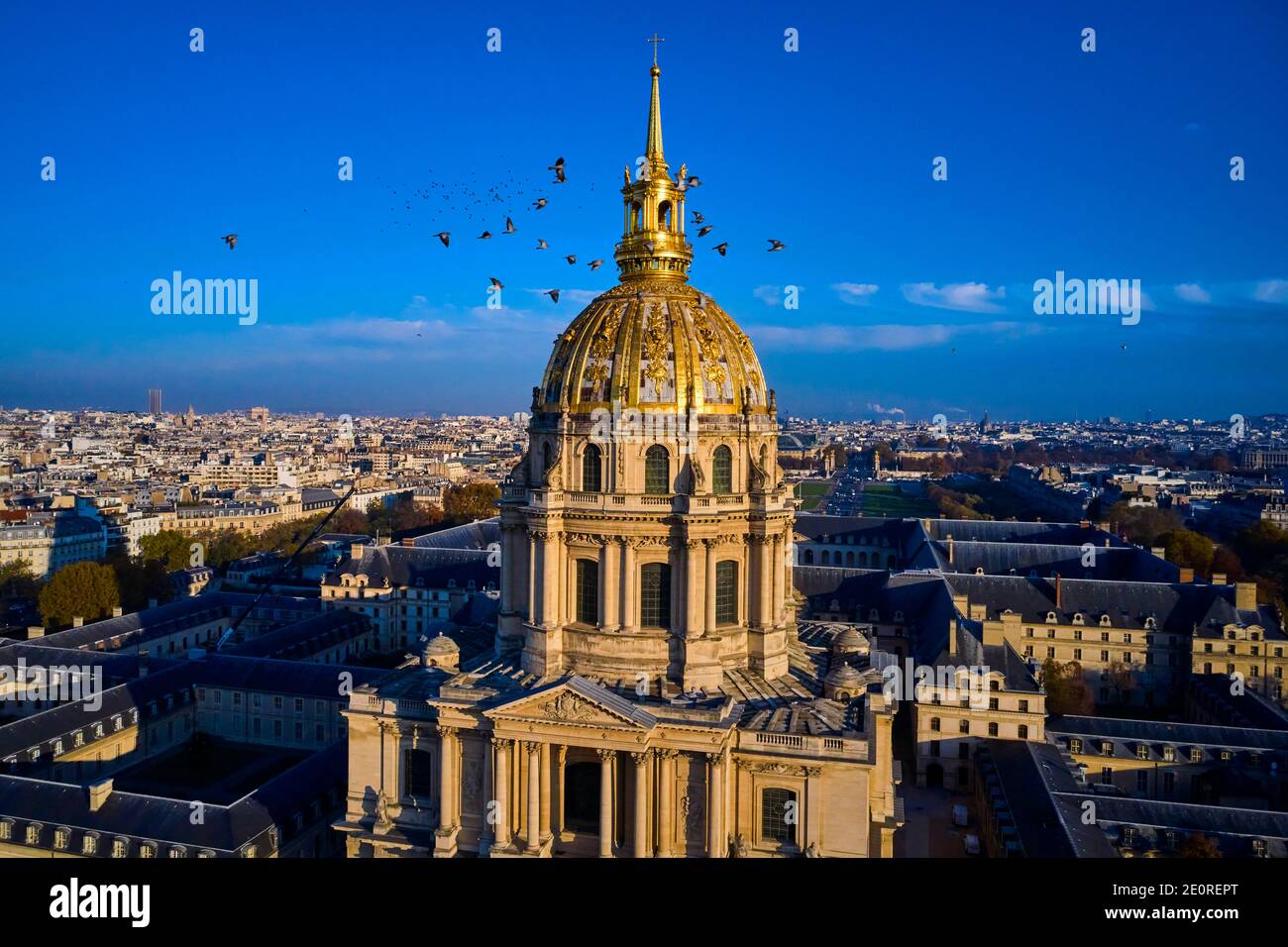 Frankreich, Paris, Invalides, Saint Louis des Invalides Dom Stockfoto
