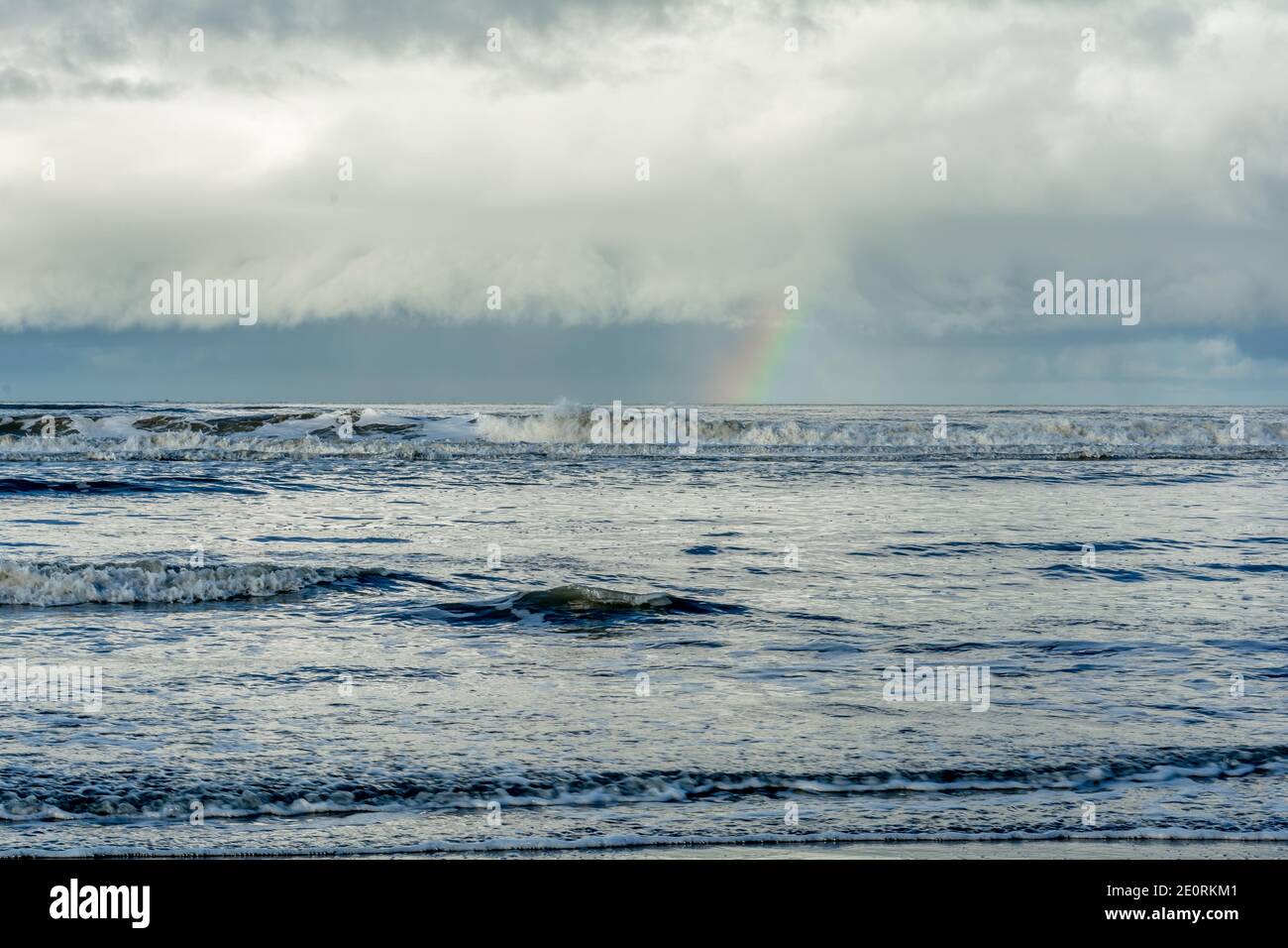 Strand S'Gravenzande Stockfoto