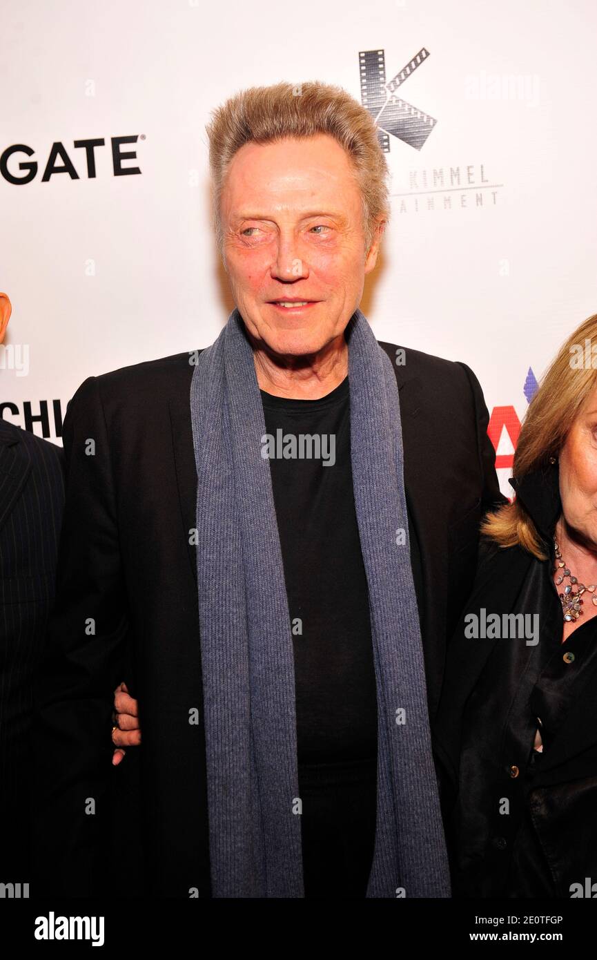 Christopher Walken kommt zur Weltpremiere von "Stand Up Guys", die am 11. Oktober 2012 das 48. Chicago International Film Festival im Harris Theater in Chicago, Illinois, USA eröffnet. Foto von Cindy Barrymore/ABACAPRESS.COM Stockfoto
