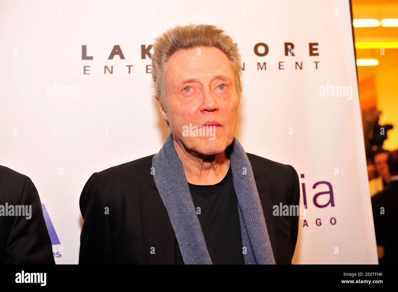 Christopher Walken kommt zur Weltpremiere von "Stand Up Guys", die am 11. Oktober 2012 das 48. Chicago International Film Festival im Harris Theater in Chicago, Illinois, USA eröffnet. Foto von Cindy Barrymore/ABACAPRESS.COM Stockfoto