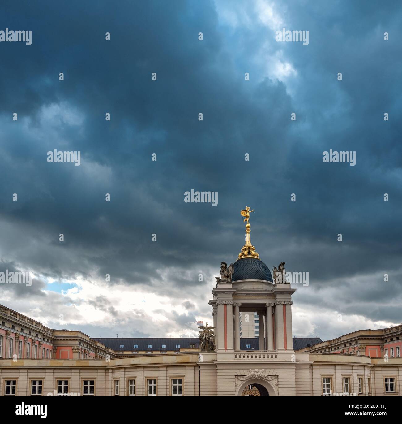 Fortuna Portal Im Potsdamer Landtag Stockfoto