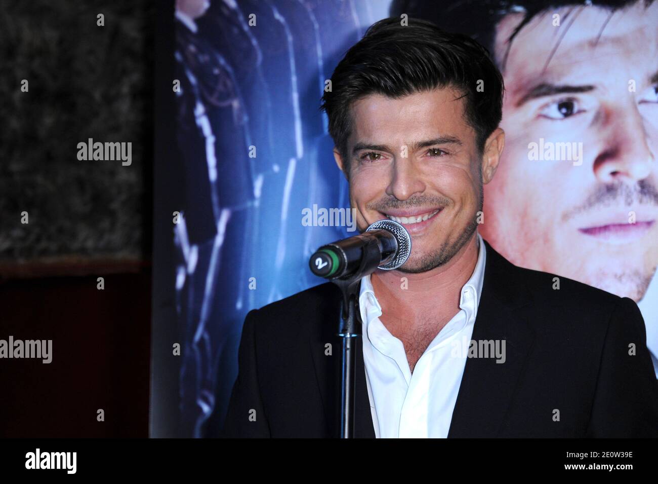 Vincent Niclo, der am 05. November 2012 an der Party teilnahm, um sein Platin-Album in Raspuutine in Paris zu feiern. Foto von Aurore Marechal/ABACAPRESS.COM Stockfoto