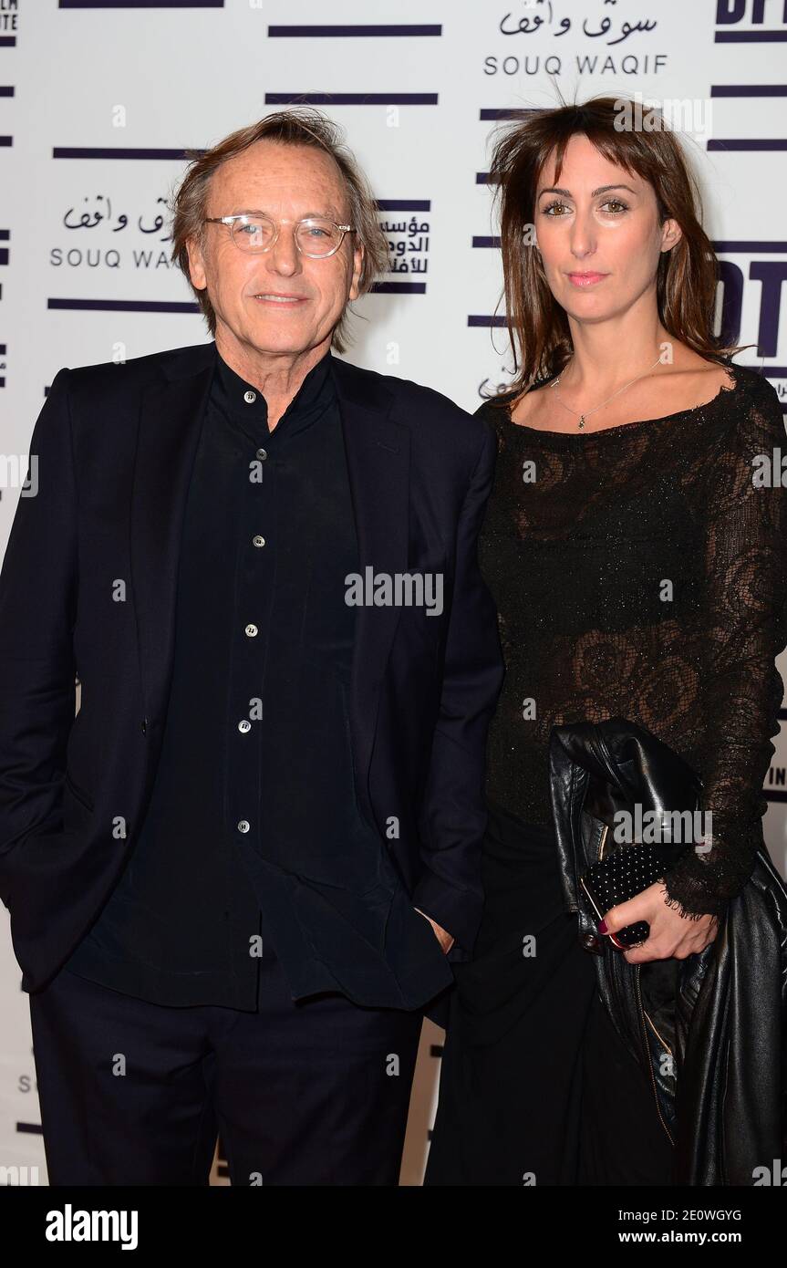 Der französische Regisseur Alexandre Arcady und Gast kommen zur Abschlussfeier des 4. TriBeCa Film Festivals in Doha im alten Souk Waqif am 22. November 2012 in Doha, Katar. Foto von Ammar Abd Rabbo/ABACAPRESS.COM Stockfoto