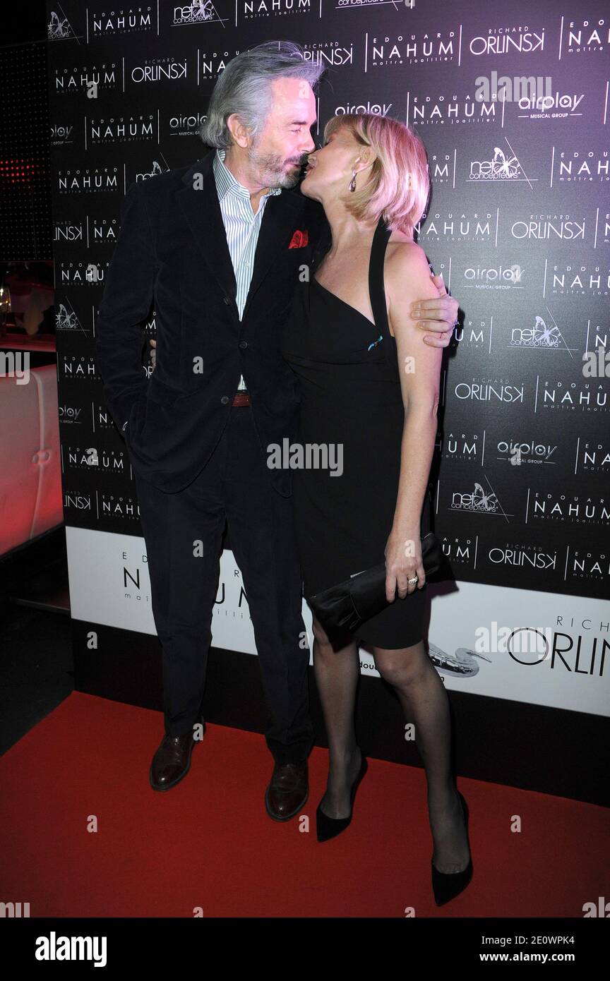 Elisa vier ande Ehemann besucht die Party des französischen Juweliers Edouard Nahum im VIP-Saal in Paris, Frankreich am 4. Dezember 2012. Foto von Aurore Marechal/ABACAPRESS.COM Stockfoto