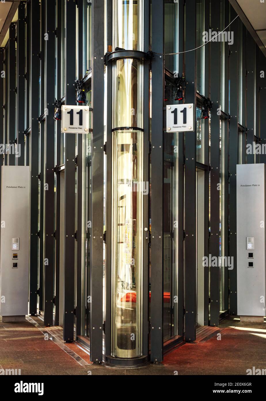 Haus Nr. 11 Am Potsdamer Platz In Berlin Stockfoto