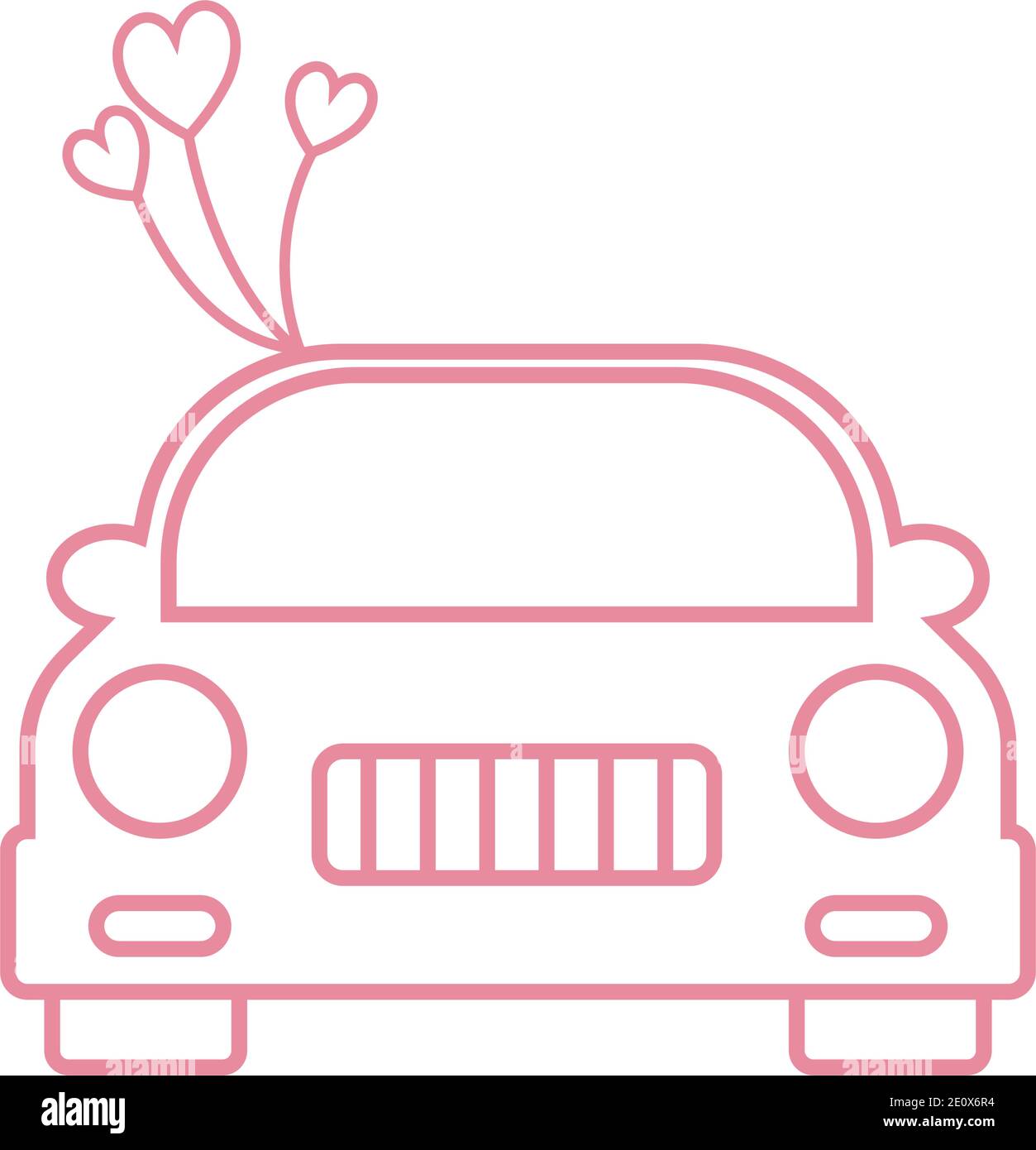 Married Car Icon Vector Illustration Stockfotos Und Bilder Kaufen Alamy