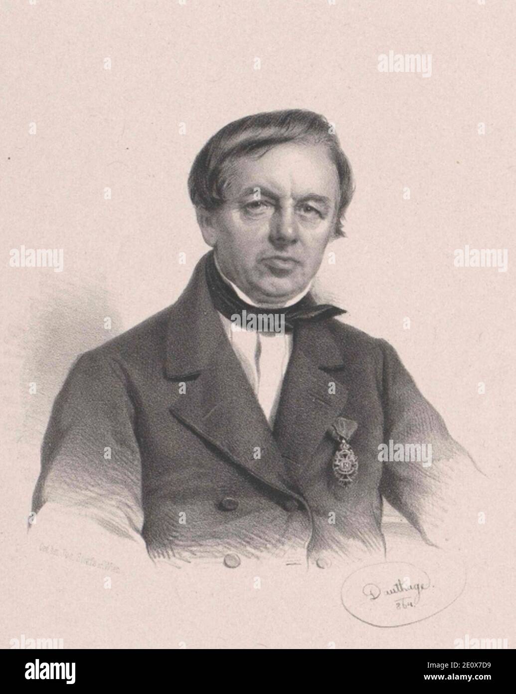 Franz Liebieg (1827–1886). Stockfoto