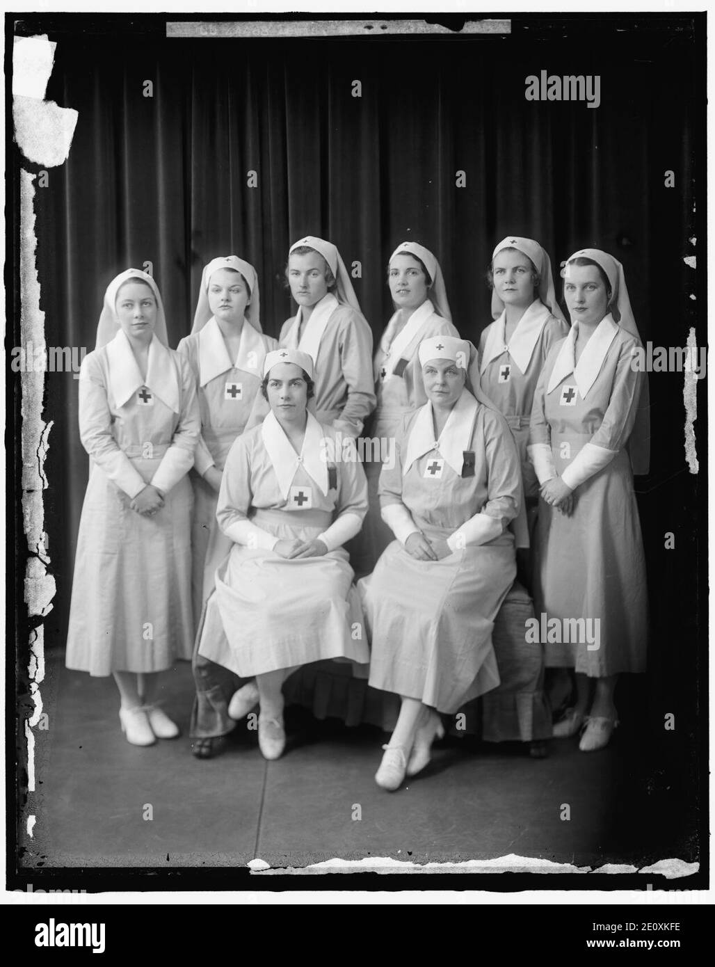 LEWIS, R., Frau. Gruppe Stockfoto