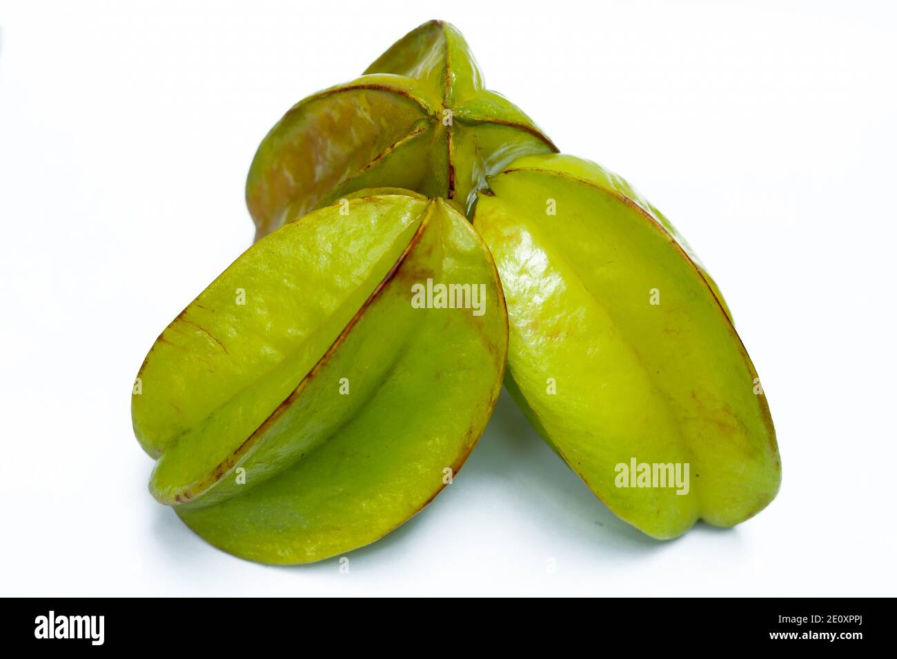 Carambola Frucht ist ein saures und süßes Essen und rein Vitamin C Stockfoto
