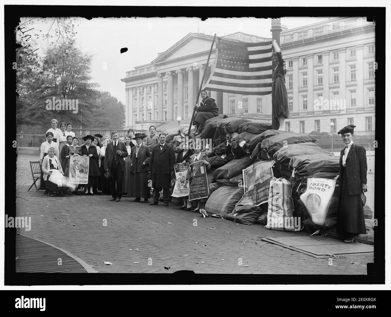 Freiheit Darlehen. E-MAIL TASCHEN VON ANLEIHEN Stockfoto