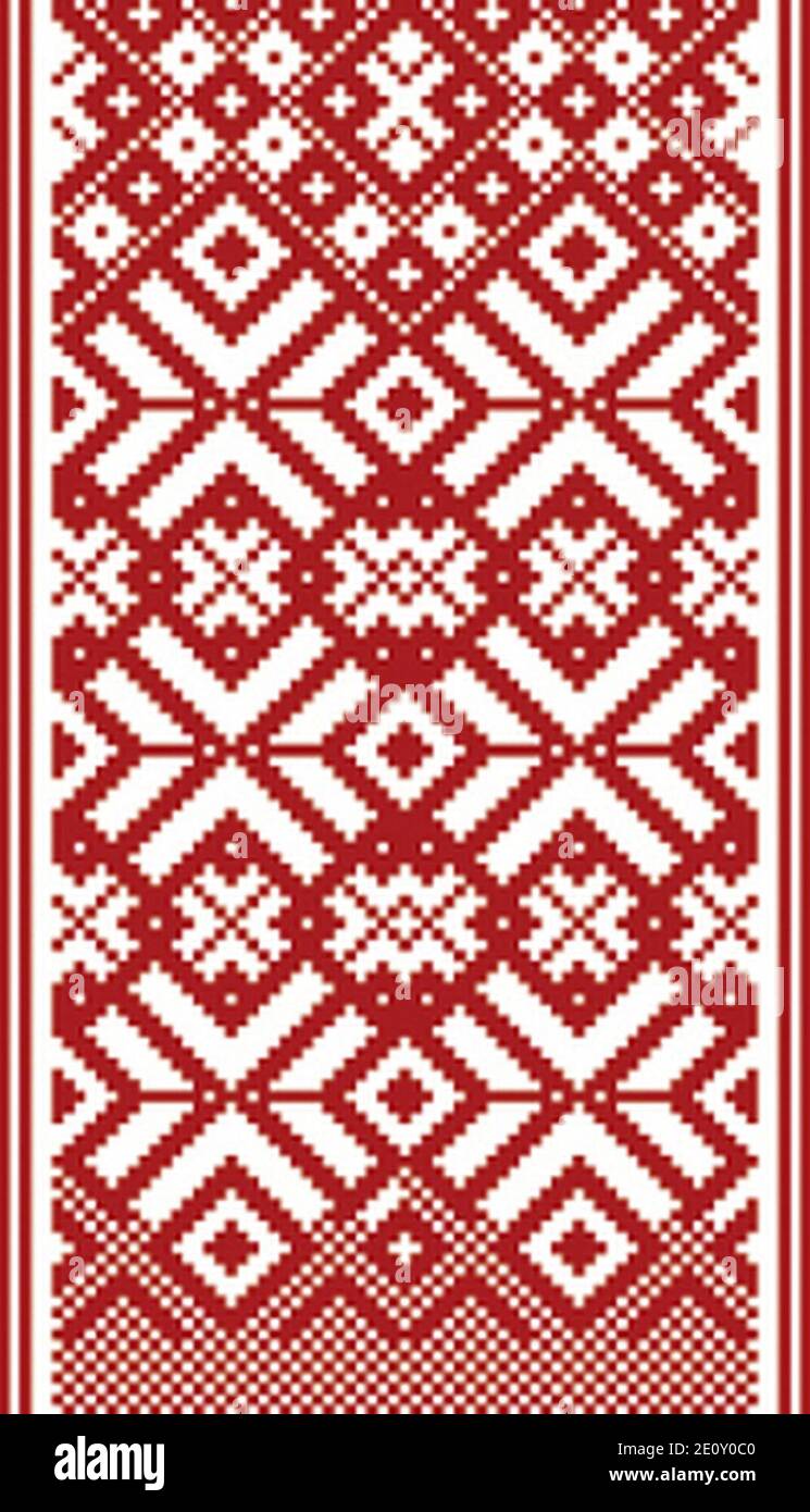 Lielvarde Gürtelschmuck. Stockfoto